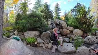 VR 360 Lithia Park, Ashland OREGON  Japanese Garden  360 VR walk through 2025 Fall Colors 🍁