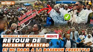 #Vidéo_Officielle_Inédite RETOUR de Paterne Maestro et MC Baba de la BASERON à Suivre avec Attention