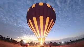 Hot air balloon Luxor Egypt
