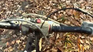 iPhone 16 pro max riding in calabogi north side  OFTR trails transact oriole and woodys wonderland.