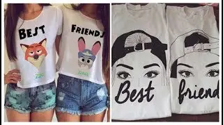 16 Most Creative Best Friends T Shirt Designs