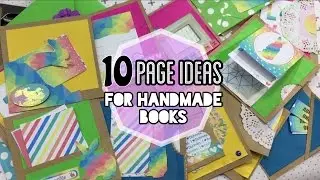 10 Page ideas for Handmade Books / Ft. Fun Bun Collection| 10-List Tuesday| I'm A Cool Mom