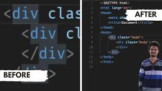 Visual Studio Code Not Matching HTML Tags || How do I align HTML And PHP Code In Visual Studio Code?