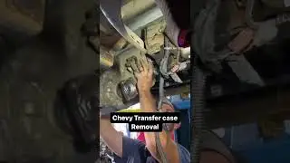 Chevy transfer case removal.