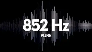 852 Hz Pure Frequency Tone | Clean Sine Wave (No Music)