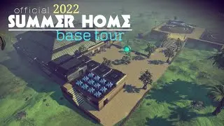 No Man's Sky-Summer Home Base Tour! CREATIVE MODE.