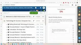CGS1060C   MindTap Overview   Professor Maloney   May 2022