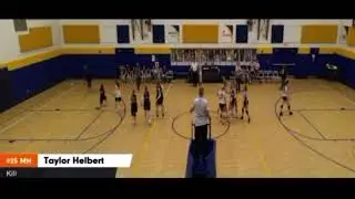 25 kills against Crosspoint Christian #25 Middle hitter/blocker #middlehitter #middleblocker 