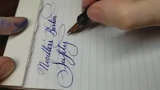 Noodlers Boston Safety Pen with Waterman Flex nib