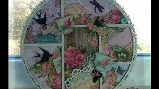 Altered photo tray- Prima.