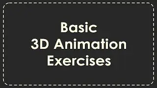 Basic 3D Animation Exercises - Core Animation Practice