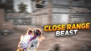 CLOSE RANGE BEAST⚡ || 5 FINGER+GYROSCOPE ||BGMI MOBILE MONTAGE
