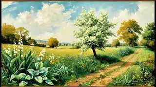 Village | TV Art Screensaver for TV Wallpaper | Vista Frame