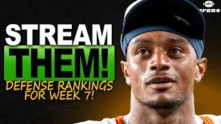 Week 7 DST Fantasy Football Rankings (Top-15)!