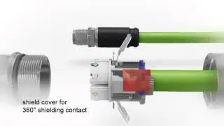 Product presentation  DataVoice Circular connectors STX M12x1 IP67 | Teleg&auml;rtner