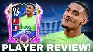 TOTS LACROIX 94 RATED PLAYER REVIEW AND GAMEPLAY! | FIFA MOBILE 21!