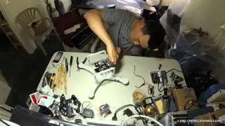 DJI Phantom, Rotorpixel GoPro HERO3 gimbal install