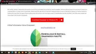 How to download PHOTO EDITOR (Snapseed)