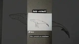 Draw  #draw #drawing #short #youtubeshorts #whale #ballena  #views
