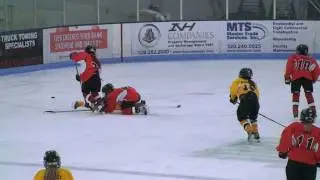 2010 Minnesota Selects Hockey Tournament - Calla Frank in Goal