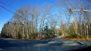 Driving through Lincoln and Smithfield, Rhode Island
