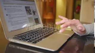 Women Surf News On Internet - Stock Footage | VideoHive 15197472