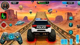 Monster Truck Mega Ramp Impossible Driver - Mega Ramp Monster Truck Racing - Android Gameplay