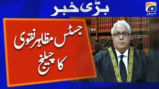 Justice Naqvi challenges SJC's proceedings in Supreme Court