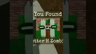 How to find Letter H Zombie Morph in Find the Zombie Morphs