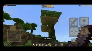 Xây nhà trên thân cây không zombie lên chỉ dùng cánh elytra