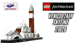 How to Build Lego Architecture Venice Italy set #21026