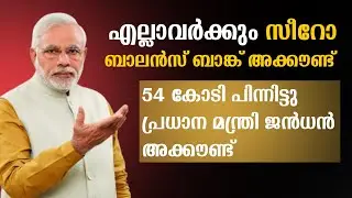 Pradhan Mantri Jan-Dhan Yojana (PMJDY) Zero Balance Bank Account