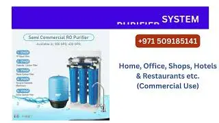💧 200 GPD 5-Stage Water Filtration System | UAE Installation | فلتر مياه 5 مراحل