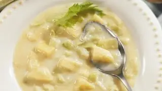 Classic Potato Leek Soup | 2011 Milk Calendar Recipe