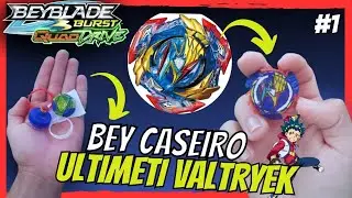 TUTORIAL_COMO FAZER BEYBLADE  ULTIMETI VALTRYEK CASEIRO COM COISAS SIMPLES.