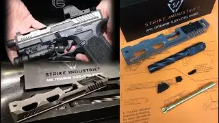 Strike industries Titanium ARK Slide set for Marui G17 gen3