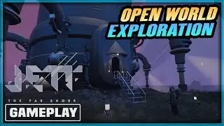 JETT: The Far Shore Official Launch Gameplay 🚀 Open World Exploration SciFi Game | PC Epic PS5 PS4