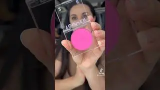 New tower 28 cream blush in dream hour💕 #tower28 #barbie #pink #blush #creamblush #tryon #swatch