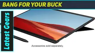 Surface Pro X: изящный, тонкий и готовый к путешествиям!