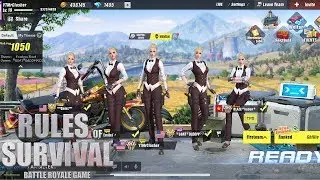 Rules of Survival - AGENT SALT SUIT SQUAD CHALLENGE!