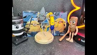 Making Mega Minions with Polymer Clay #clayartwork #minions