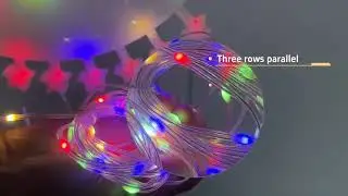 LED Waterfall Lights for Christmas | Perfect for Courtyard, Weddings, Parties and More!