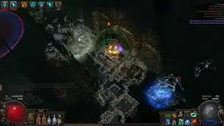 Whirling blades lab run