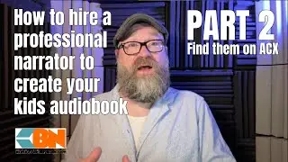 Find an narrator for your children's audiobook, on ACX