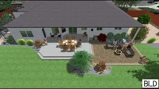 Eagle Backyard Landscape Design