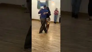 Studio T: Improvisation social front boleos #improvisation #tango #tangolesson