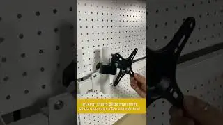 Unboxing bộ phụ kiện table Attach Pegboard 9Space tại g&oacute;c l&agrave;m việc