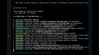 Firebase Dynamic Web Deployment