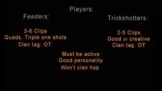 Orbit Clan Recruitment Challenge - PS3 [OPEN]