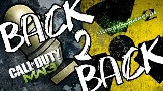 World's First Back 2 Back MOAB/NUKE! (MW2/MW3 Flawless FFA)